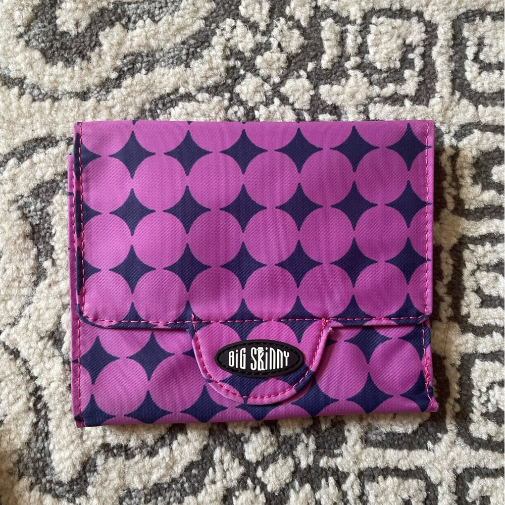 Big Skinny Purple Wallet